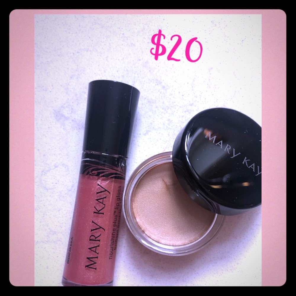 Mary Kay Lip Gloss and Creme Eyeshadow